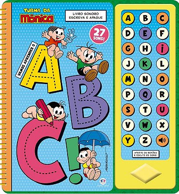 Turma Da Mônica - Vamos Aprender O Abc