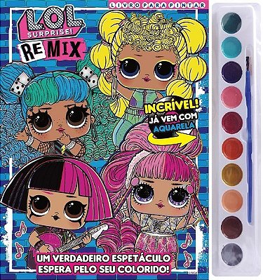 Lol Surprise Livro Para Pintar