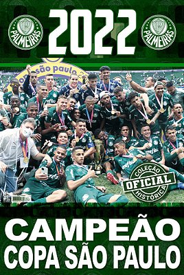 Coleção Oficial Histórica Palmeiras Edição 28 - Pôster Taça São Paulo 2022