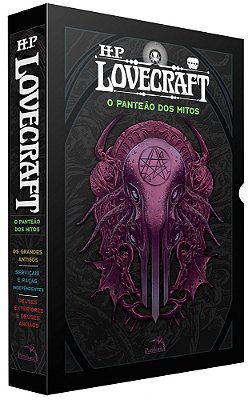 Box H. P. Lovecraft O Panteão Dos Mitos + Pôster + Marcadores