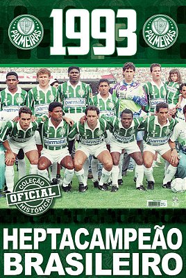 Coleção Oficial Histórica Palmeiras Edição 12 - Pôster Brasileiro 1993