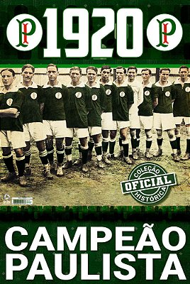 Coleção Oficial Histórica Palmeiras Edição 03 - Campeão Paulista De 1920