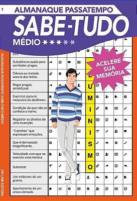 Almanaque Passatempo - Sabe Tudo - Nível Médio