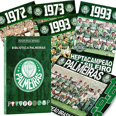 Palmeiras Coleção Oficial Histórica - 12 Pôsteres + Box Personalizado