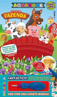 Aqua Book Animais Da Fazenda