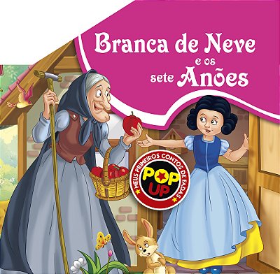 Livro Pop-Up Branca De Neve E Os Sete Anões