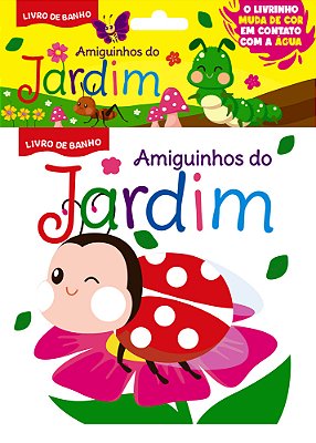 Amiguinhos Do Jardim Livro De Banho