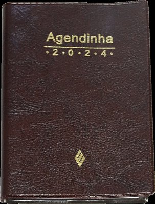 Agenda Simples 2024 - Marrom