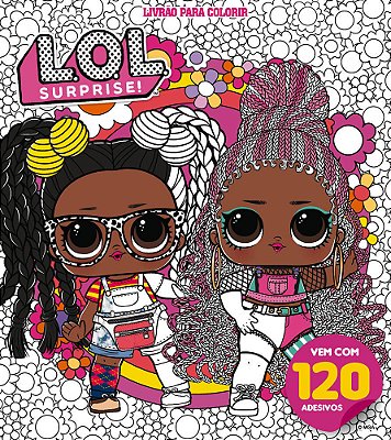 Lol Surprise Livrão Para Colorir