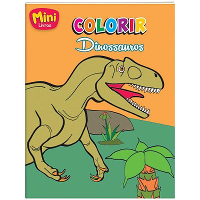 Mini - Colorir: Dinossauros