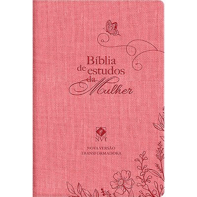 Biblia De Estudos Da Mulher Rosa