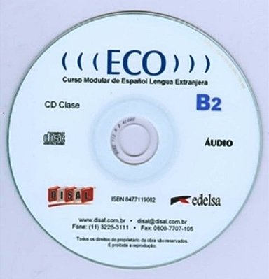 Eco B2 - 1 CD Audio Del Alumno (Nacional)