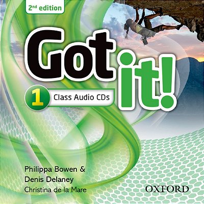 Got It! 1 - Class Audio CD (Pack Of 2) - Second Edition