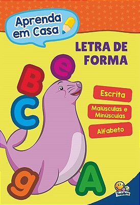 Aprenda Em Casa - Letra De Forma