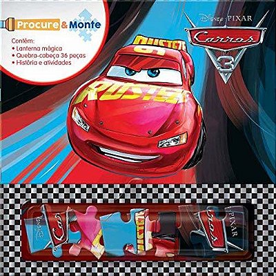 Carros 3 - Coleção Disney Procure E Monte
