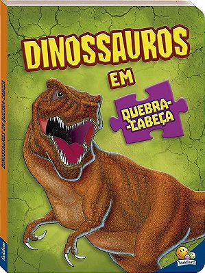 Dinossauros Em Quebra-Cabeça