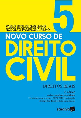Novo Curso De Direito Civil - Vol 5 - Direitos Reais - 2ª Ed. 2020