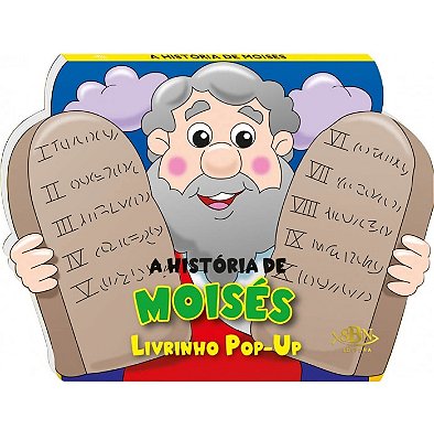 Livrinho Pop-Up: A História De Moisés