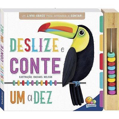 Primeiros Conceitos - Aprenda Com Ábaco: Deslize E Conte Um A Dez