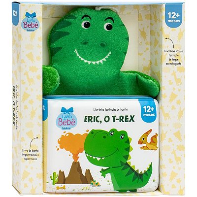 Livrinho Fantoche De Banho: Eric, O T-Rex