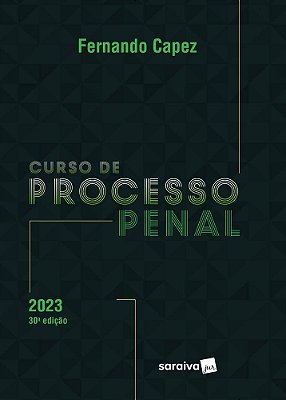 Curso De Processo Penal - 30ª Edição 2023