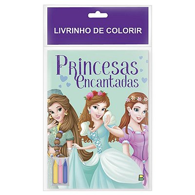 Livrinho De Colorir: Princesas Encantadas