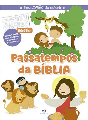 Passatempos Da Bíblia - Meu Livrão De Colorir