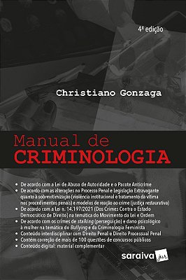 Manual De Criminologia - 4ª Edição 2023