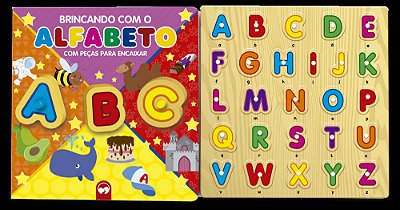 Brincando Com O Alfabeto Peças Para Encaixar