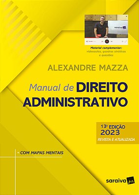 Manual De Direito Administrativo - 13ª Edição 2023