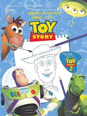 Guia Curso De Desenho - Aprenda A Desenhar - Disney Pixar - Toy Story