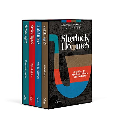 Box Sherlock Holmes - 4 Volumes O Melhor Do Sherlock Holmes Em 4 Volumes