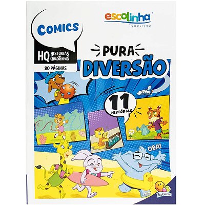 Escolinha Hq 20X27 (80P): Pura Diversão