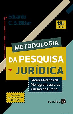 Metodologia Da Pesquisa Jurídica - 18ª Edição 2024