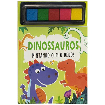 Pintando Com Os Dedos: Dinossauros