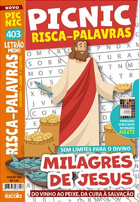 Risca-Palavra Milagres De Jesus - Médio 403