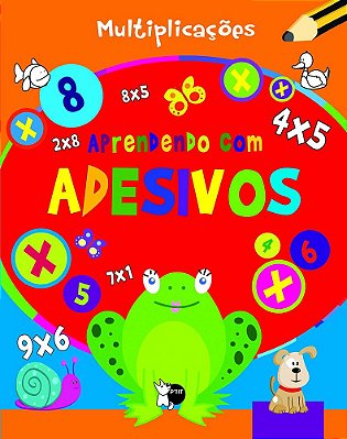 Aprendendo Com Adesivos - Multiplicações 01
