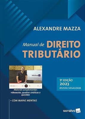 Manual De Direito Tributário - 9ª Edição 2023