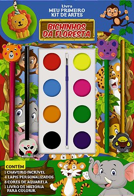 Meu Primeiro Kit De Artes - Bichinhos Da Floresta