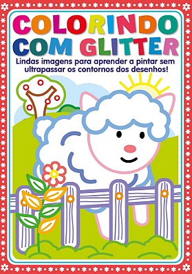 Colorindo Com Glitter Ovelhinha
