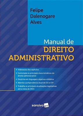 Manual De Direito Administrativo - 1ª Edição 2024