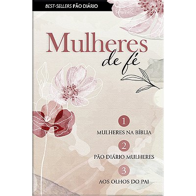 Box - Mulheres De Fé - 3 Livros Um Box Especial Para Elas