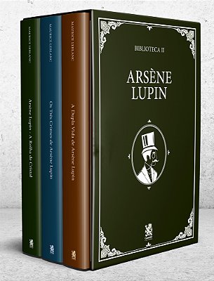 Biblioteca Arsène Lupin Volume 02 - Box Com 3 Livros
