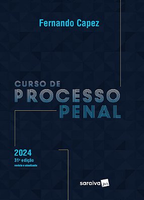 Curso De Processo Penal - 31ª Edição 2024