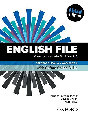 English File Pre-Intermediate A - Multi-Pack (Student's Book With Workbook And Oxford Online Skills) - Third Edition