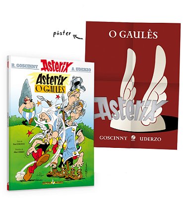 Asterix, O Gaulês (Nº 1 As Aventuras De Asterix) - Acompanha Pôster