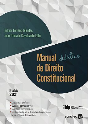 Manual Didático De Direito Constitucional - Série Idp - 8ª Edição 2021