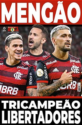 Show De Bola Magazine Superpôster - Flamengo Tricampeão Da Libertadores