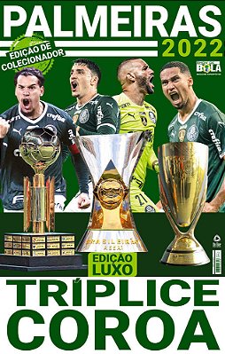 Show De Bola Magazine Super Pôster - Palmeiras Tríplice Coroa 2022