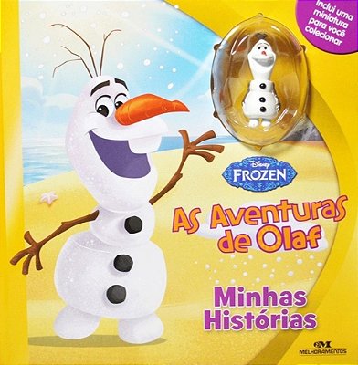 Frozen - As Aventuras De Olaf – Minhas Histórias - Livro Com Miniatura